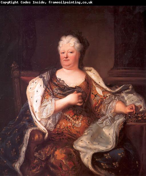 Hyacinthe Rigaud Portrait of Elisabeth Charlotte of the Palatinate (1652-1722), Duchess of Orleans